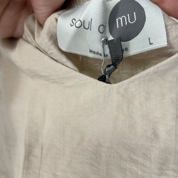 Soul of mu NWT women’s cropped tank top large - Picture 4 of 9